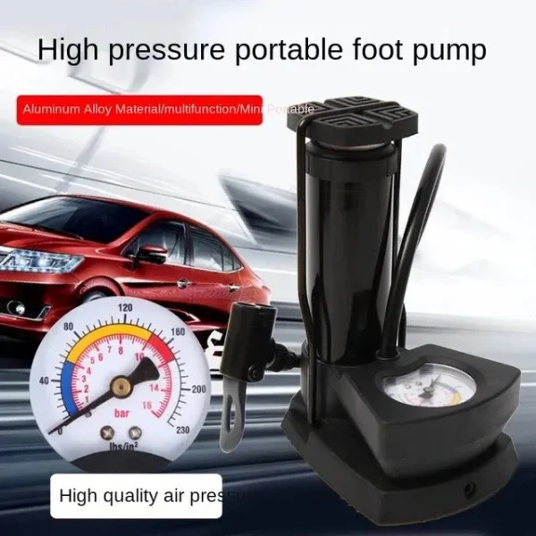 high-pressure-foot-air-pump-with-gauge-heavy-duty-foot-pump-for-bike-ball-scooter-car-inflatable-toys-mini-pump